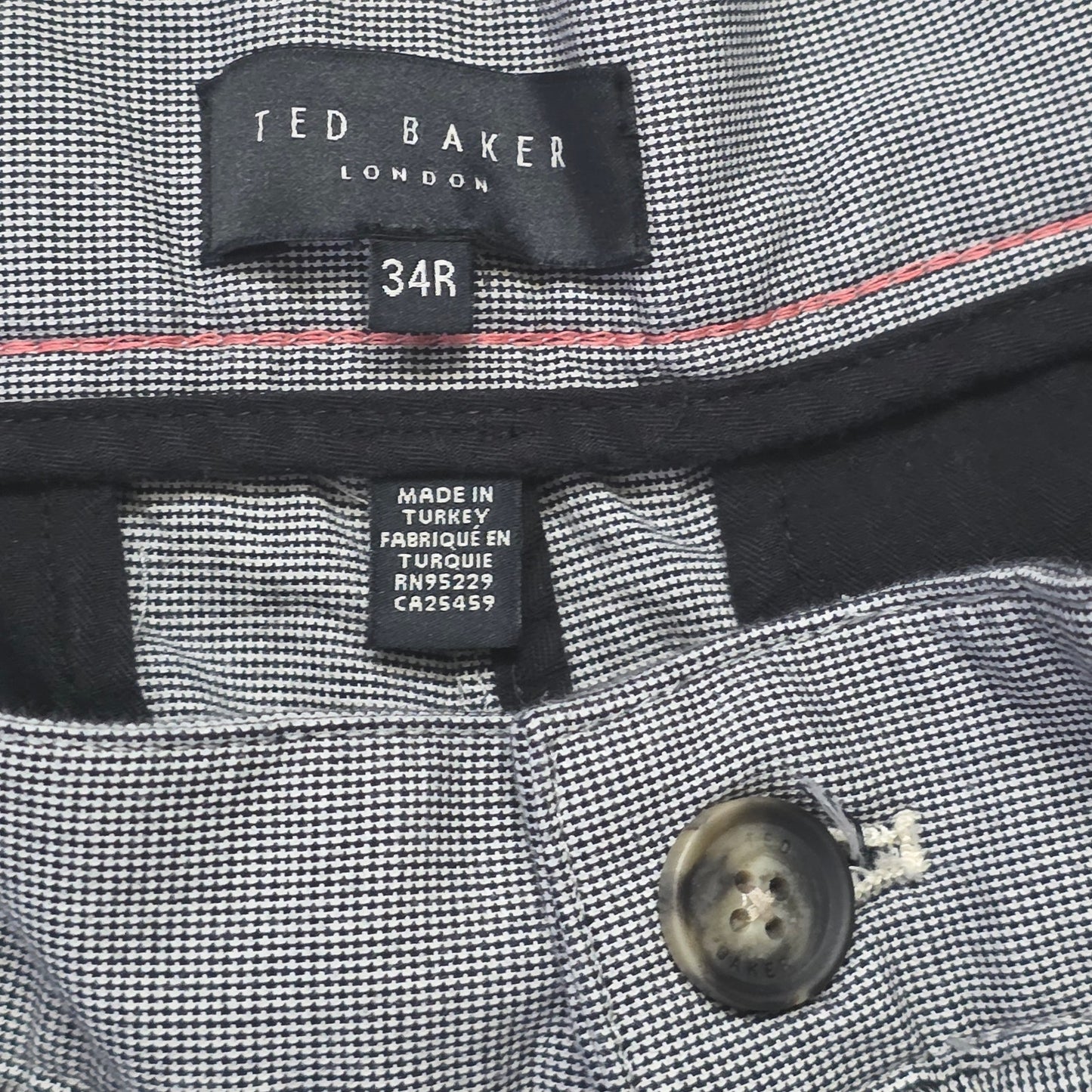 Ted Baker Shorts Men’s 34R Gray Casual