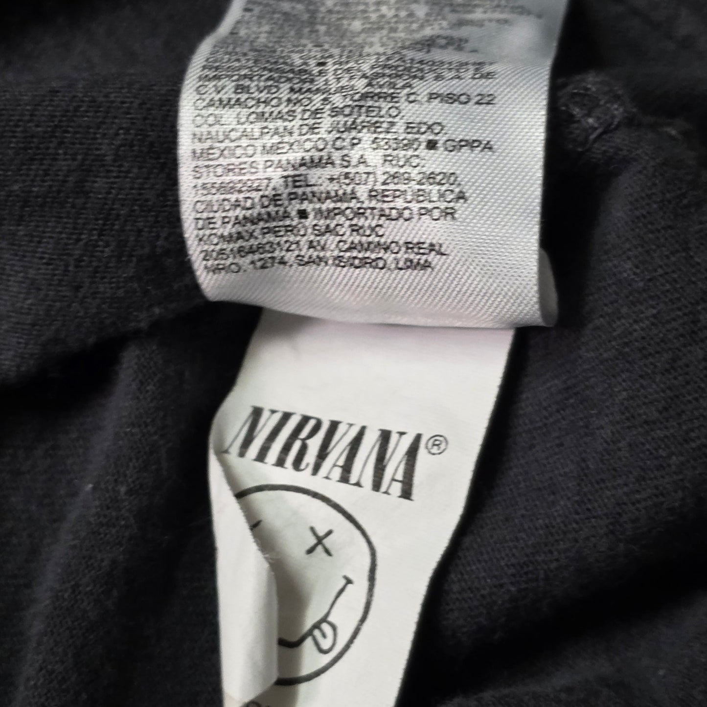 Old Navy Nirvana Graphic Band T-Shirt Men’s XL Black