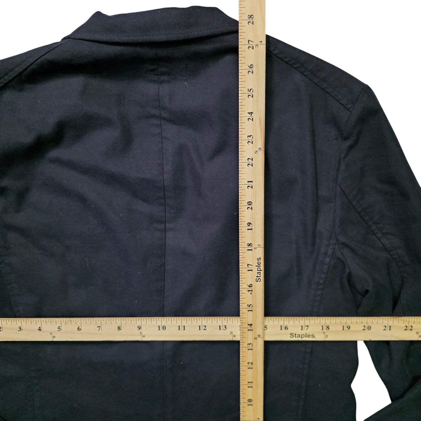Rag & Bone Blazer Men’s 42 Black Wool Blend Tailored Casual