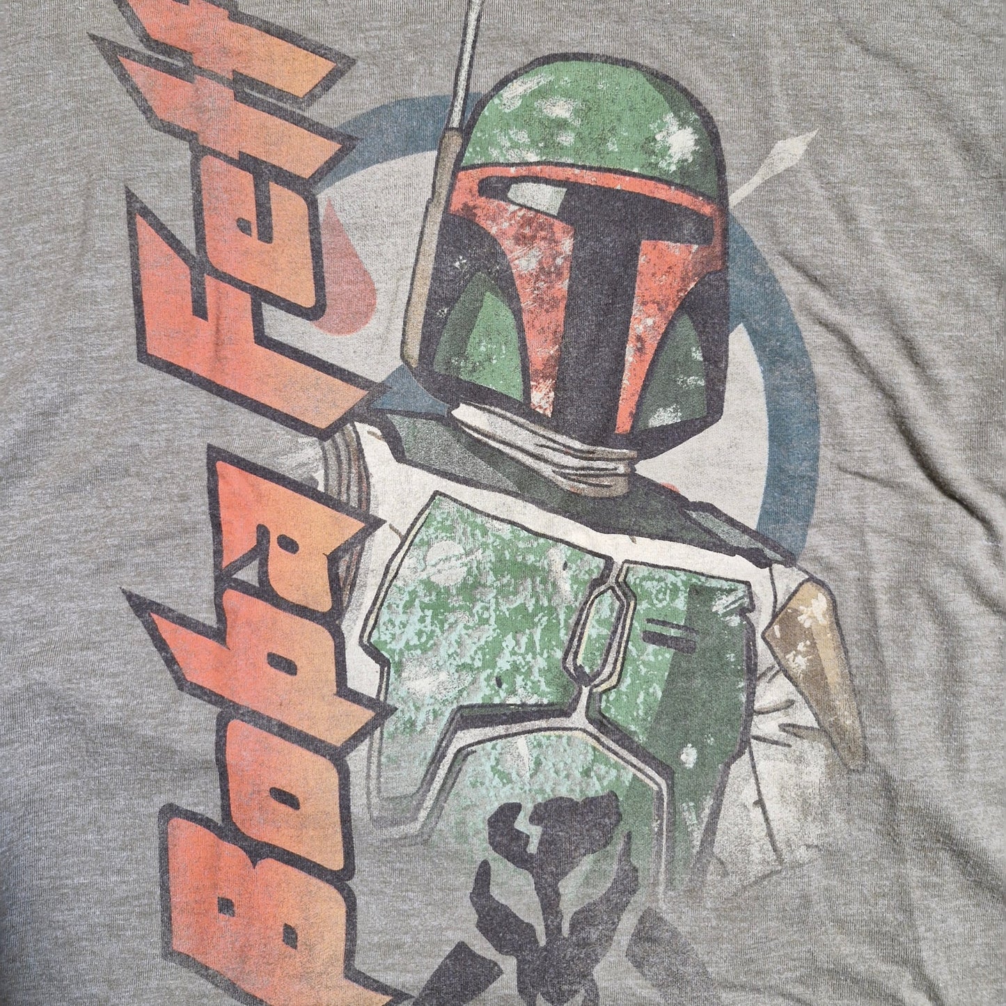 Star Wars Boba Fett T-Shirt Size M Olive Green