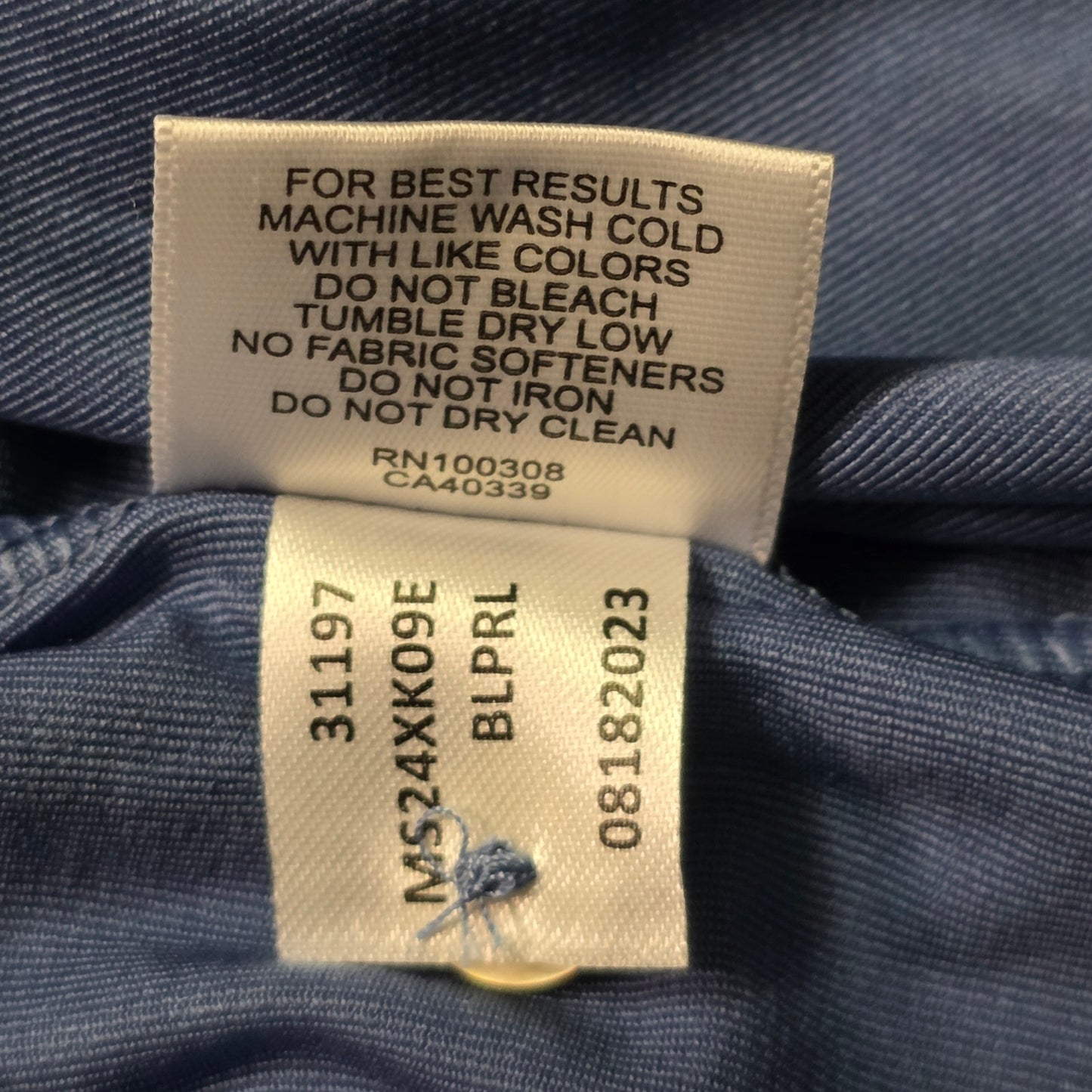 Peter Millar Ledge Performance Jersey Polo Men’s XL Blue Golf Shirt
