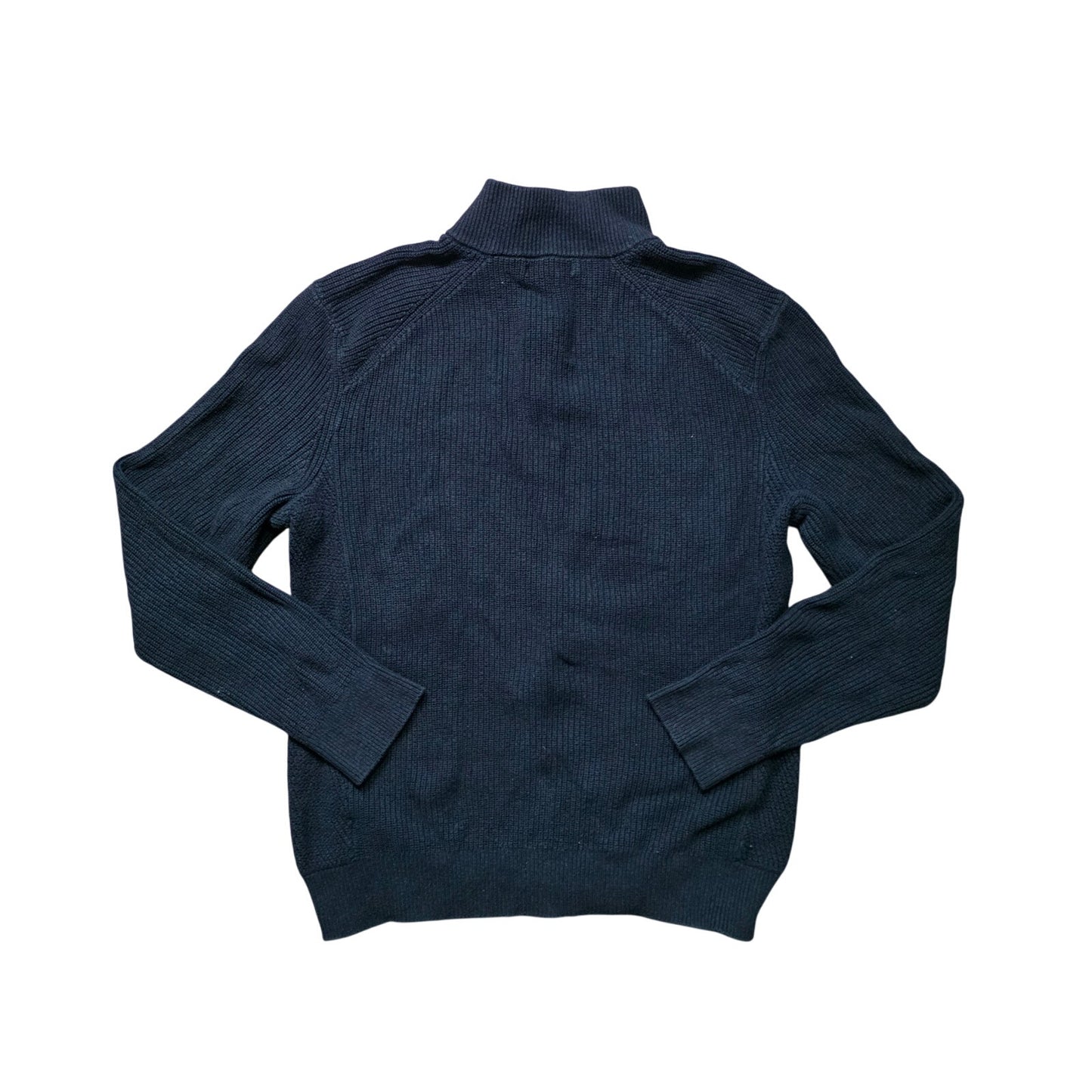 Banana Republic Half-Zip Sweater Men M Italian Merino Blend
