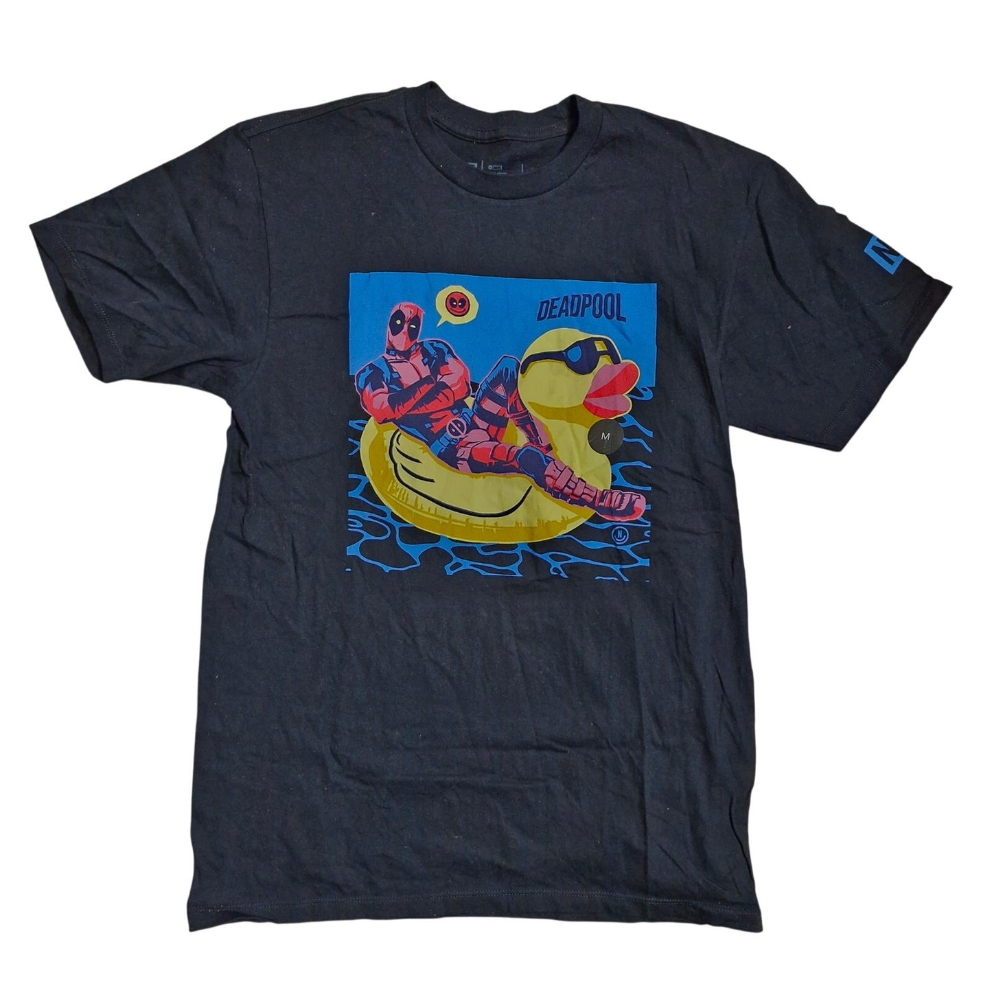Deadpool Graphic Tee rubber Duck Marvel size medium