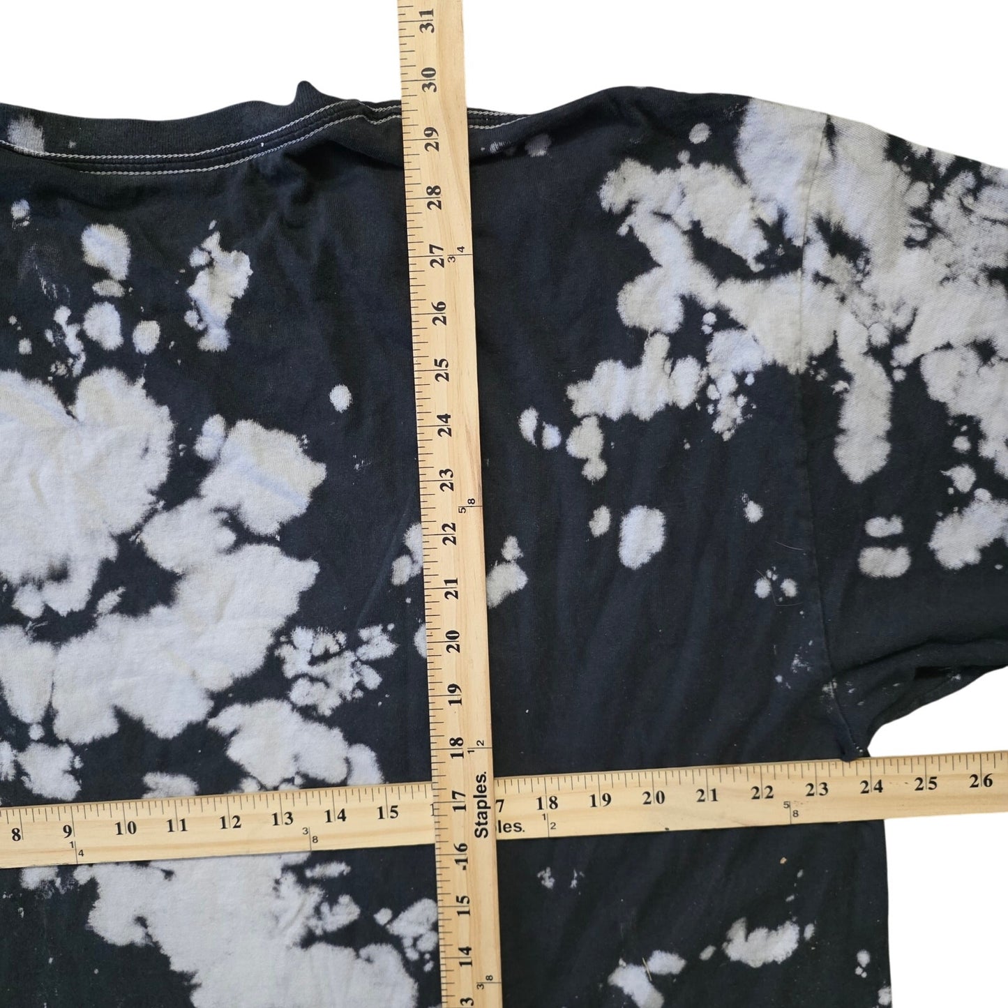 Inuyasha T-Shirt Men’s L Black Washed Anime Graphic Tee