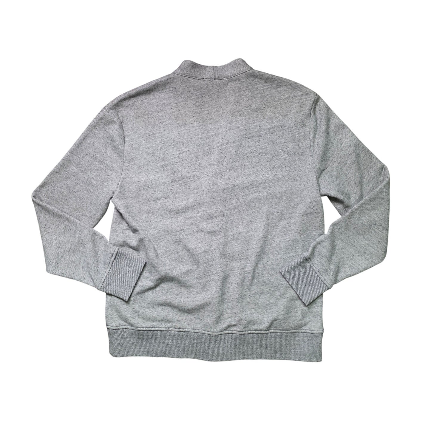 Express Cardigan Sweater Men M Gray Cotton Blend Button-Up