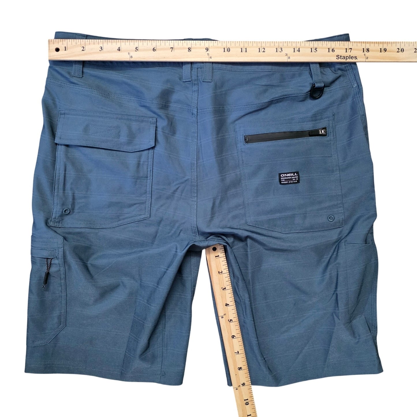 O’Neill Hybrid Shorts Men’s 32 Blue Stretch Active Standard Fit