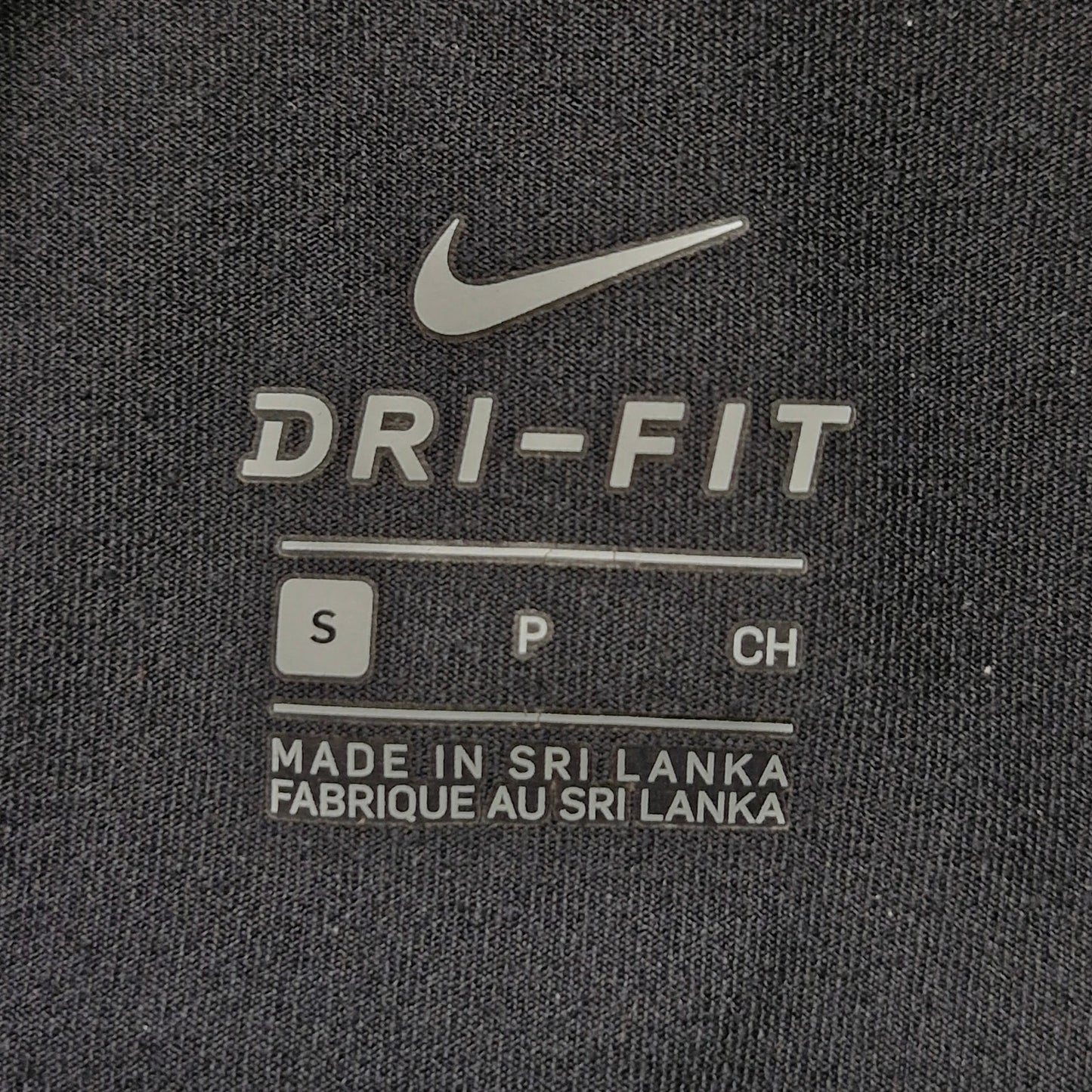 Nike “Just Do It” Crop Logo Leggings Women’s Size Small Black/White AH6