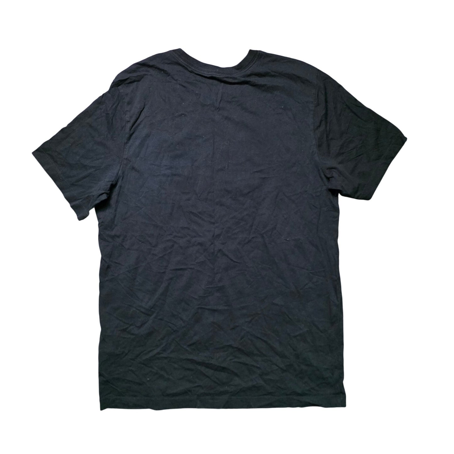Nike Swoosh by Air Graphic T-Shirt Men’s L Stripe Box Logo Black