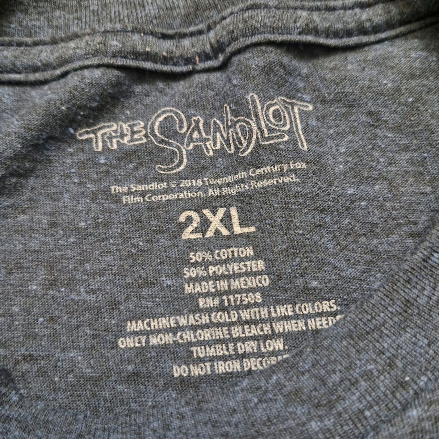 The Sandlot Movie T-Shirt “You’re Killing Me Smalls” Men’s Size 2XL Heather Blue