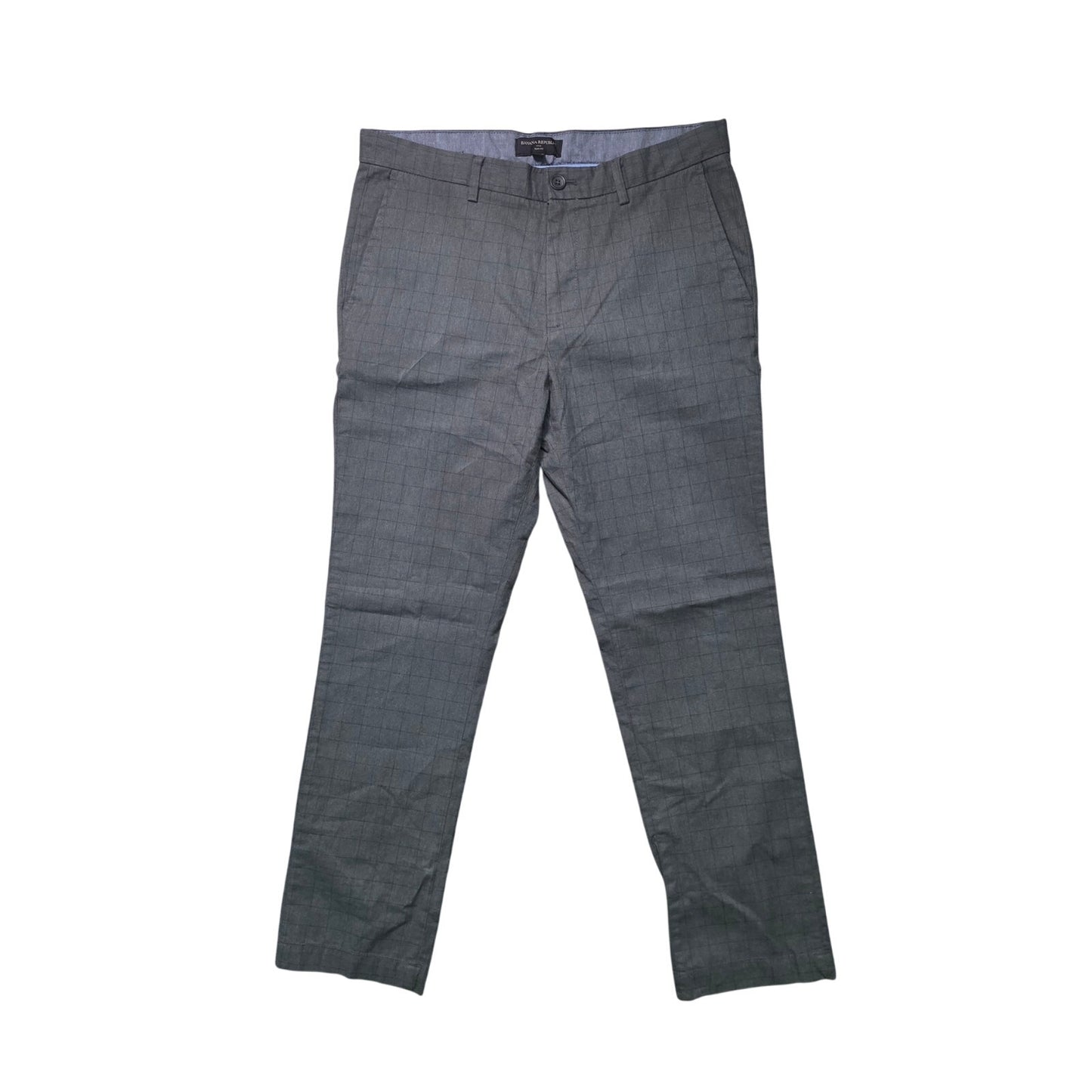 Banana Republic Dress Pants Men’s 33x30 Gray Tailored Slim Fit