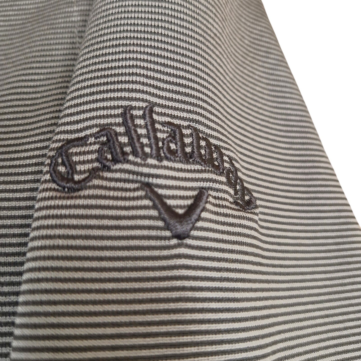 Callaway Opti-Dri Golf Polo Shirt Men's Medium Gray Short Sleeve