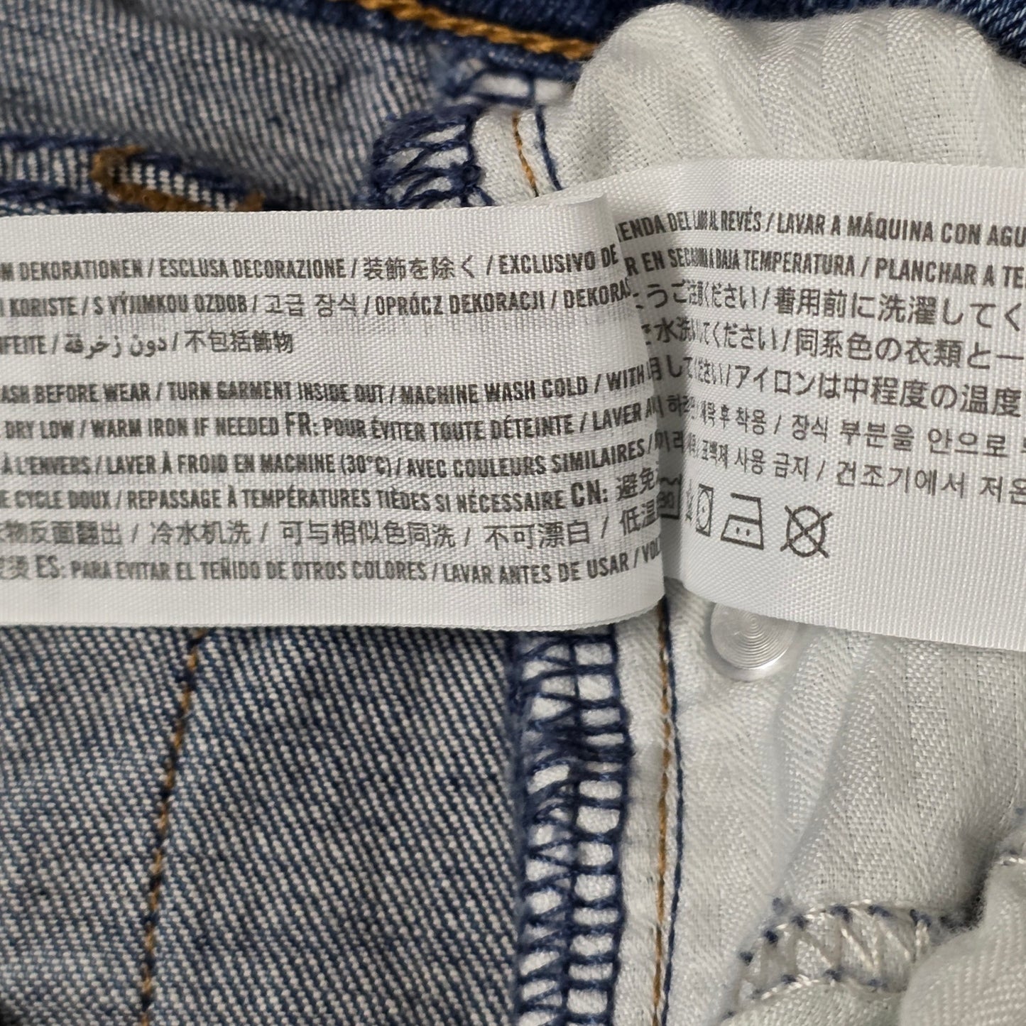 Abercrombie & Fitch Ultra High Rise Ankle Straight Jeans Women XS 27/4 Blue