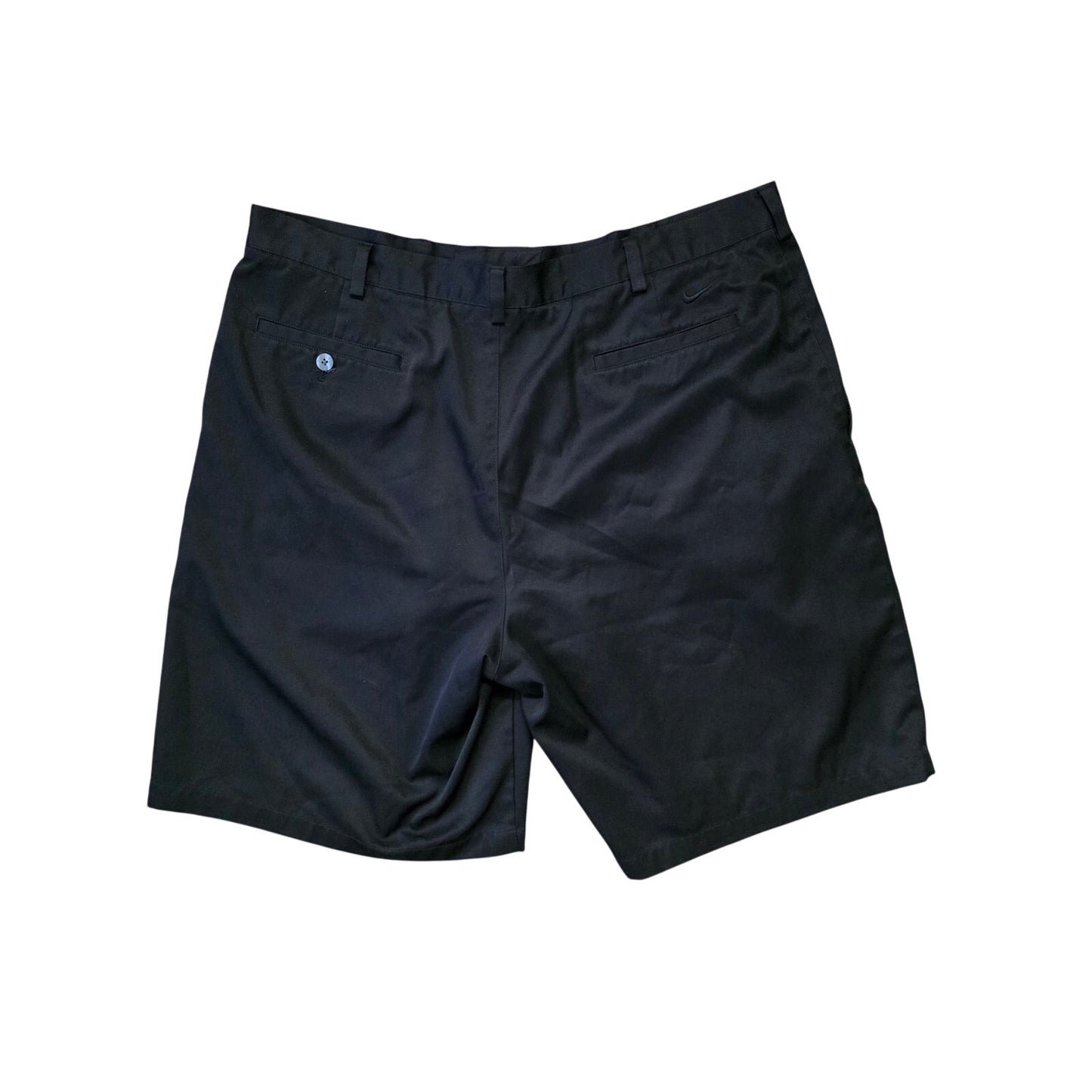 Nike Golf Shorts Men’s 40 Black Fit Dry Pleated Front Regular Fit