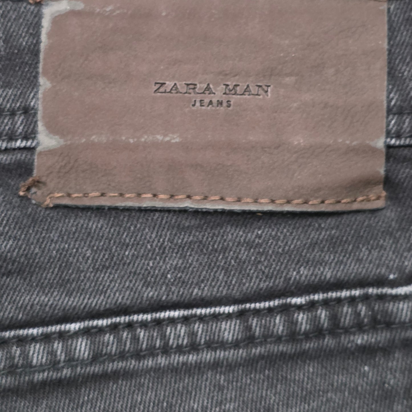 Zara Man Jeans Men’s 36 Black Denim Slim Fit