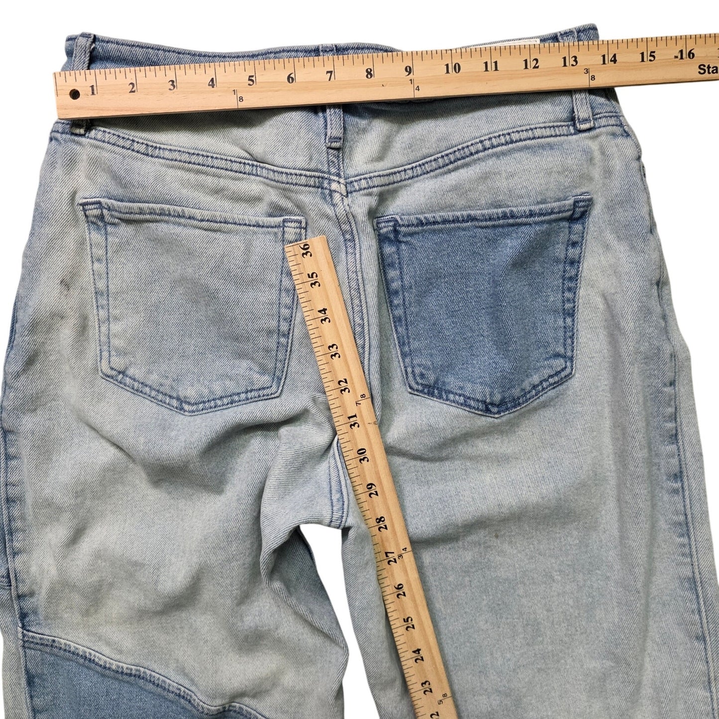 Hollister Ultra High Rise Dad Jeans Women’s 7R 28x31 Blue Denim Casual