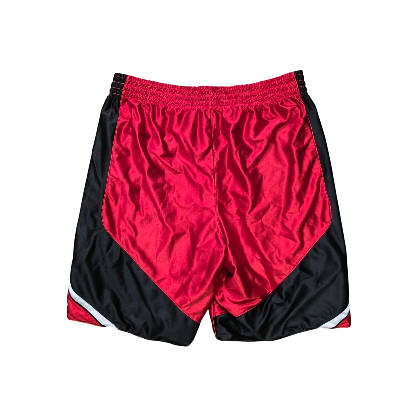 Nike Vintage Dazzle Basketball Shorts Men’s M Red Silky Shiny Satin