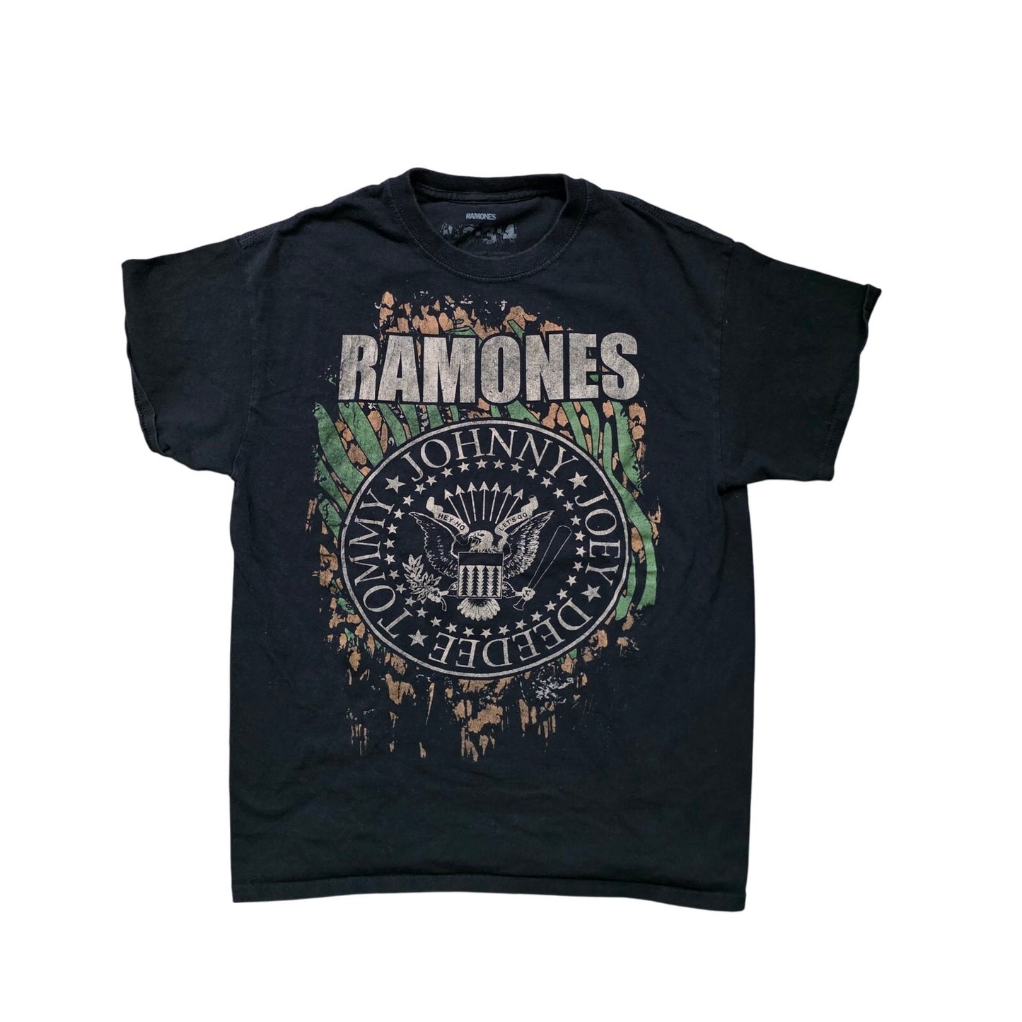 Ramones 1234 Graphic T-Shirt Men M Black Punk Rock Band Tee