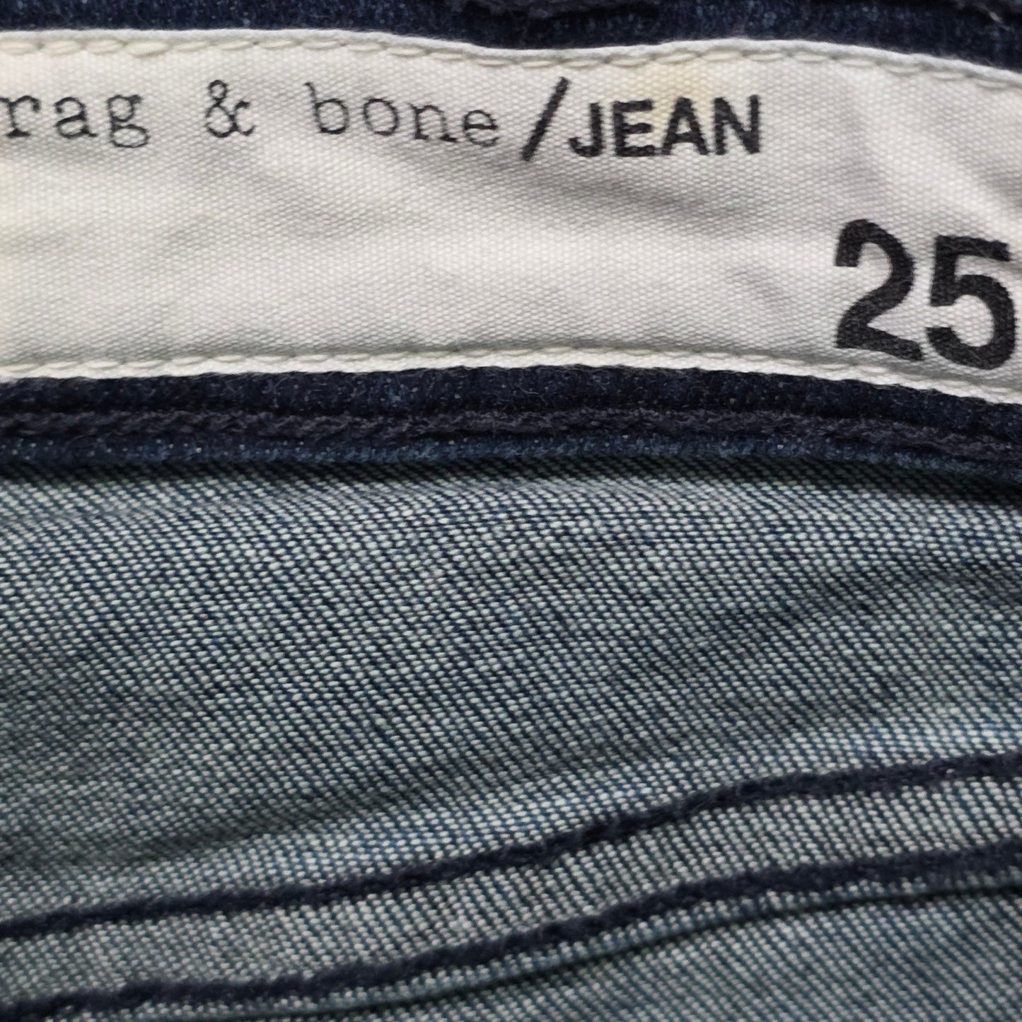 Rag & Bone High Rise Skinny Jeans Women’s 25 Indigo Blue Denim