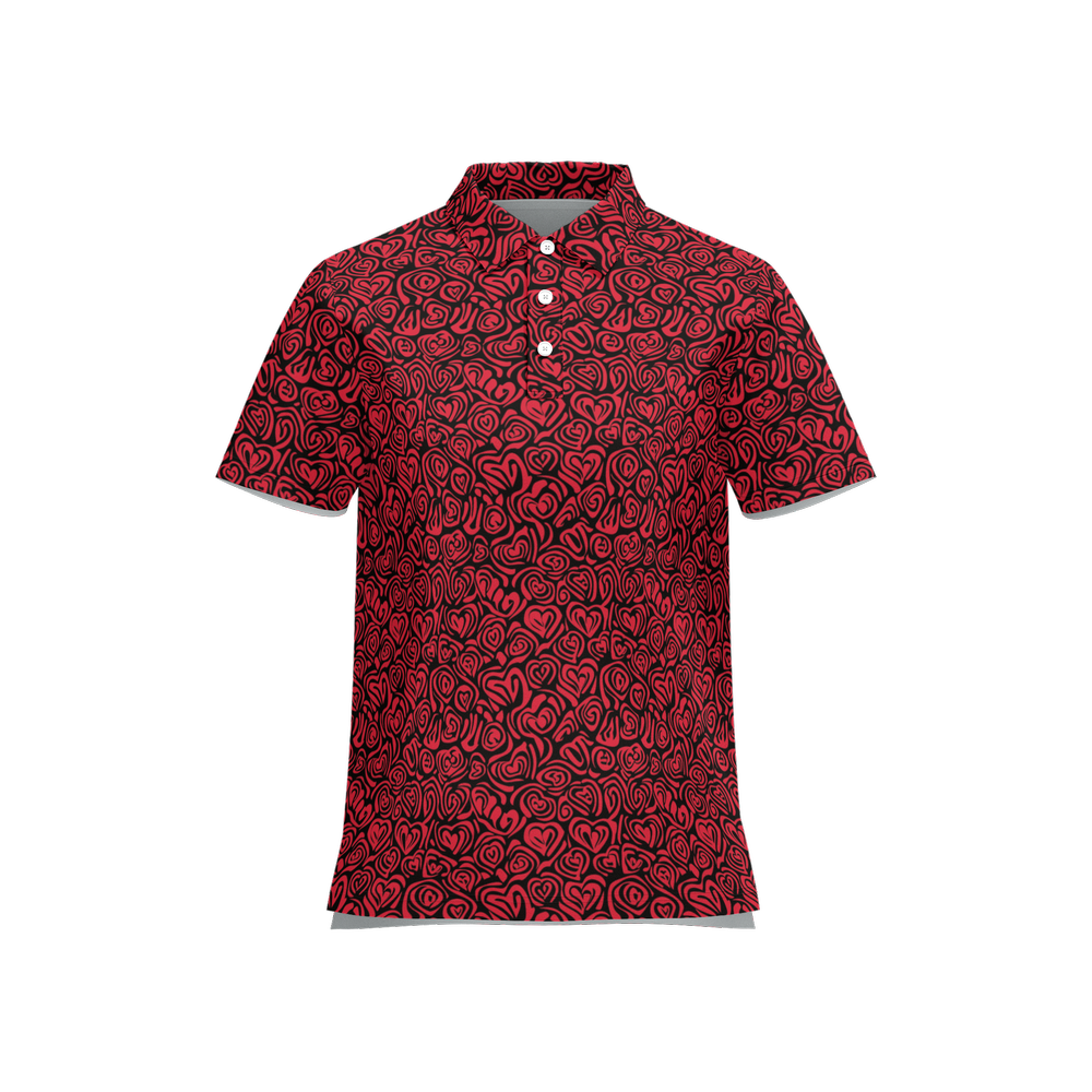 Tee Time Roses Performance Polo