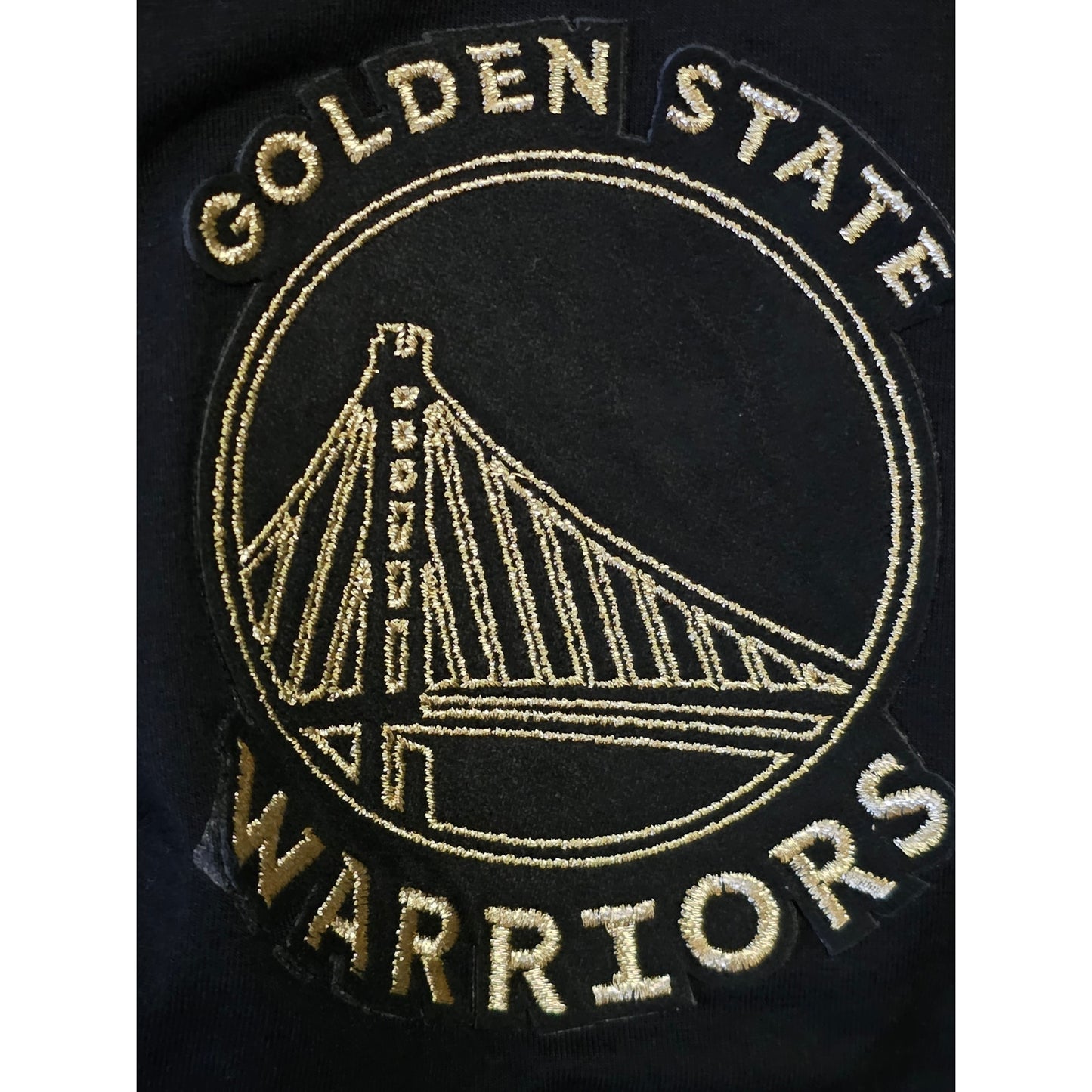 Pro Standard Golden State Warriors Wordmark T-Shirt Men’s Black L