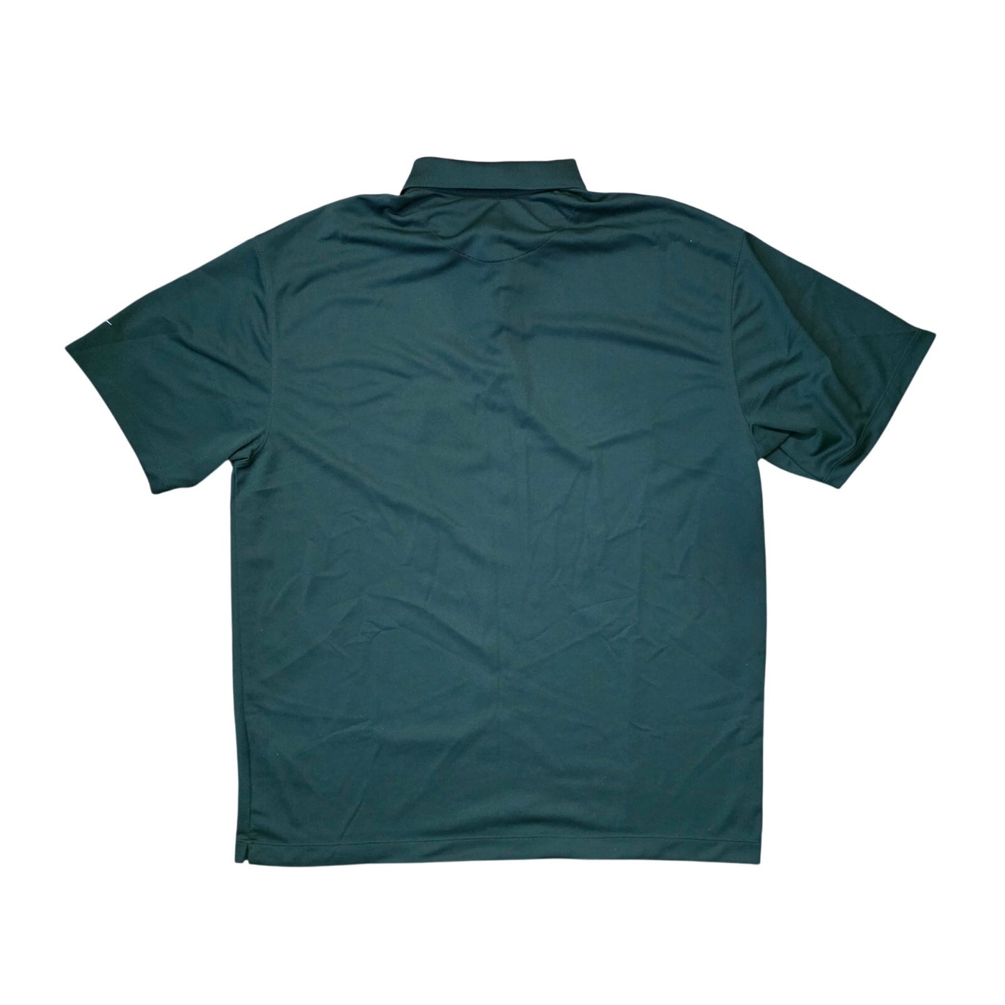 Nike Golf Polo Shirt Men’s XXL Green Presidents Cup Logo Dri‑Fit Performance