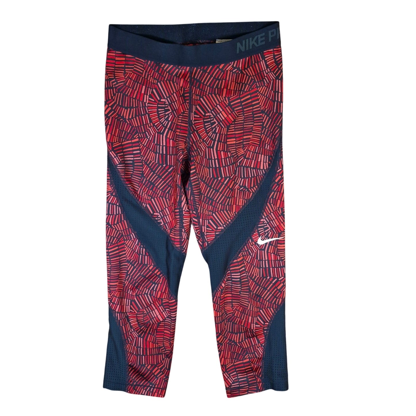 Nike Womens Training Capri Hypercool Frequency Tidal Crops 2016 Sz Medium