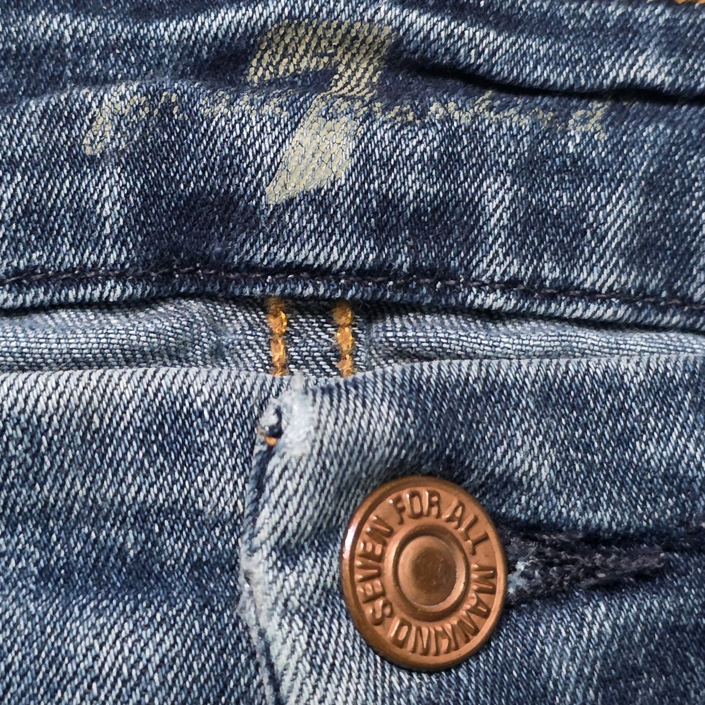 7 For All Mankind Jeans Women’s 26 Blue Denim Mid Rise Skinny