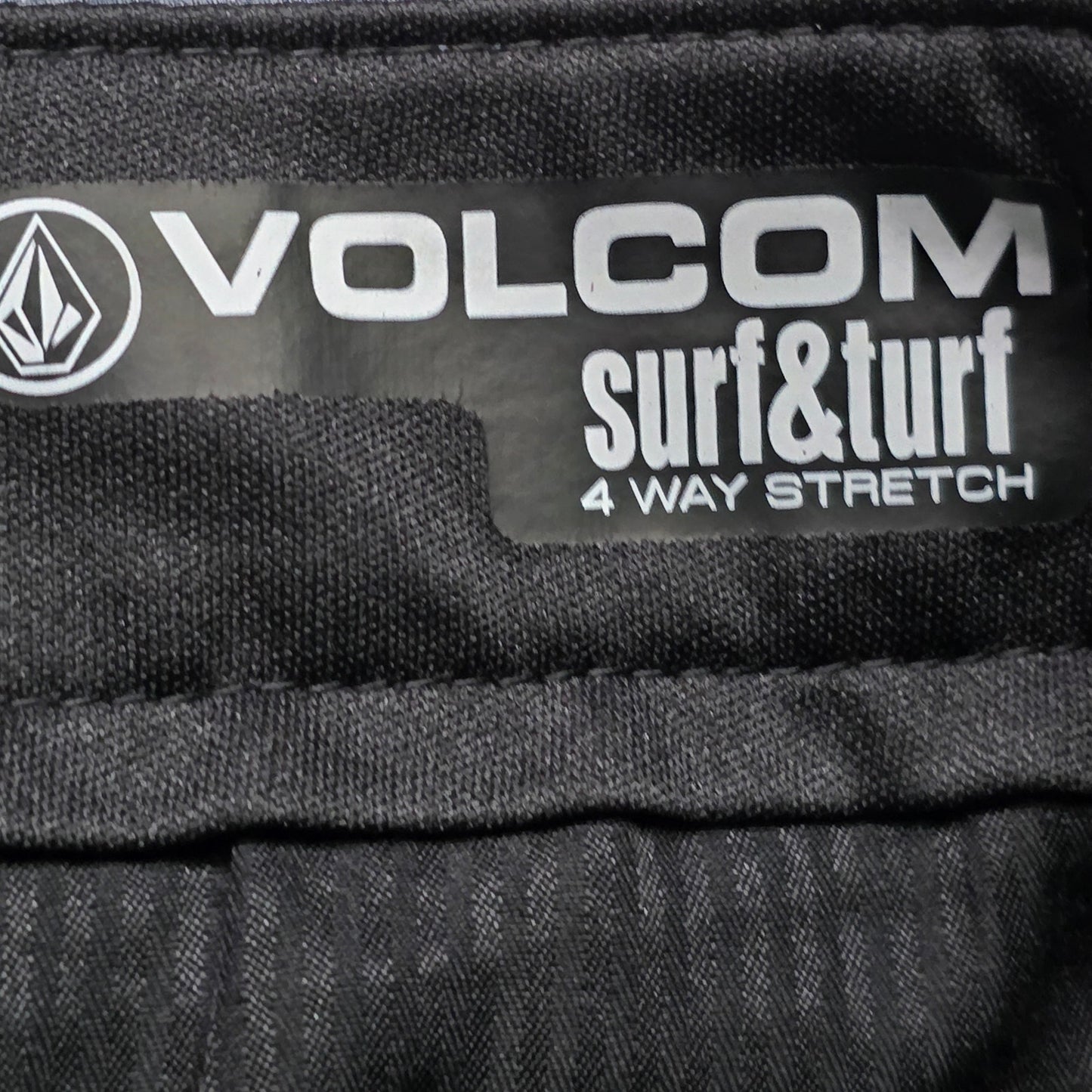 Volcom Kerosene Hybrid Shorts Men’s 36 Gray Stretch Active