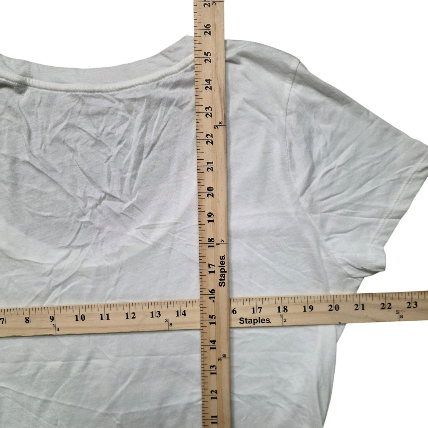 Express Paradise Graphic T-Shirt Women XL White Casual NWT