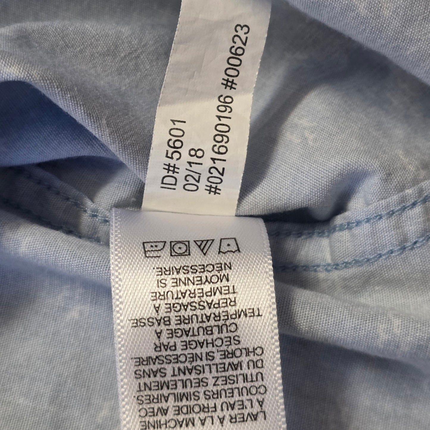 Express Dress Shirt Mens S Light Blue Soft Wash Short Sleeve
