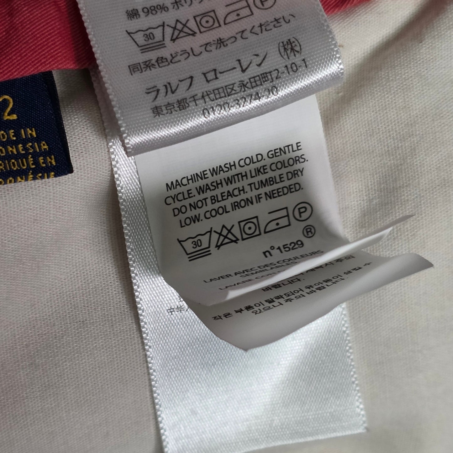 Polo Ralph Lauren Chino Shorts Men’s 42 Red Classic Fit Cotton