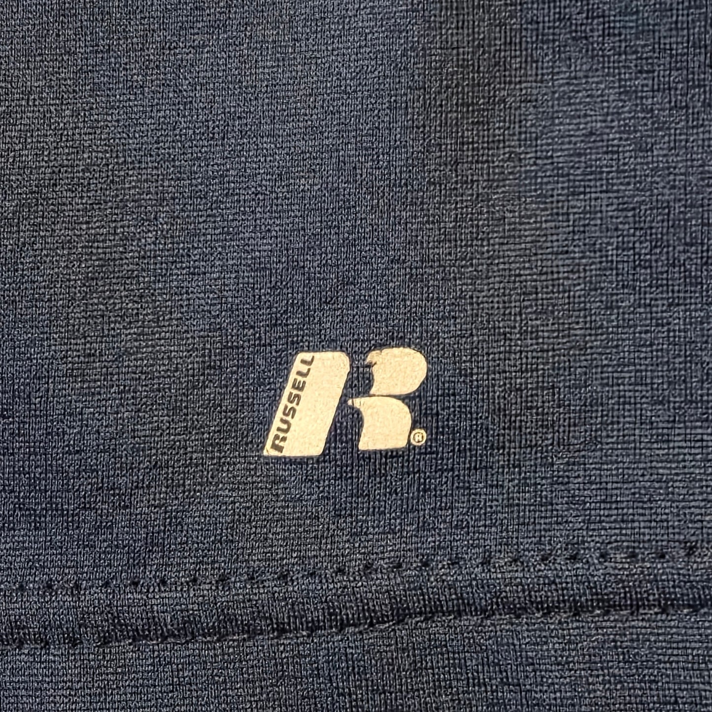 Russell Dri-Power Athletic Basketball Shorts Men’s XL Navy Blue & Black