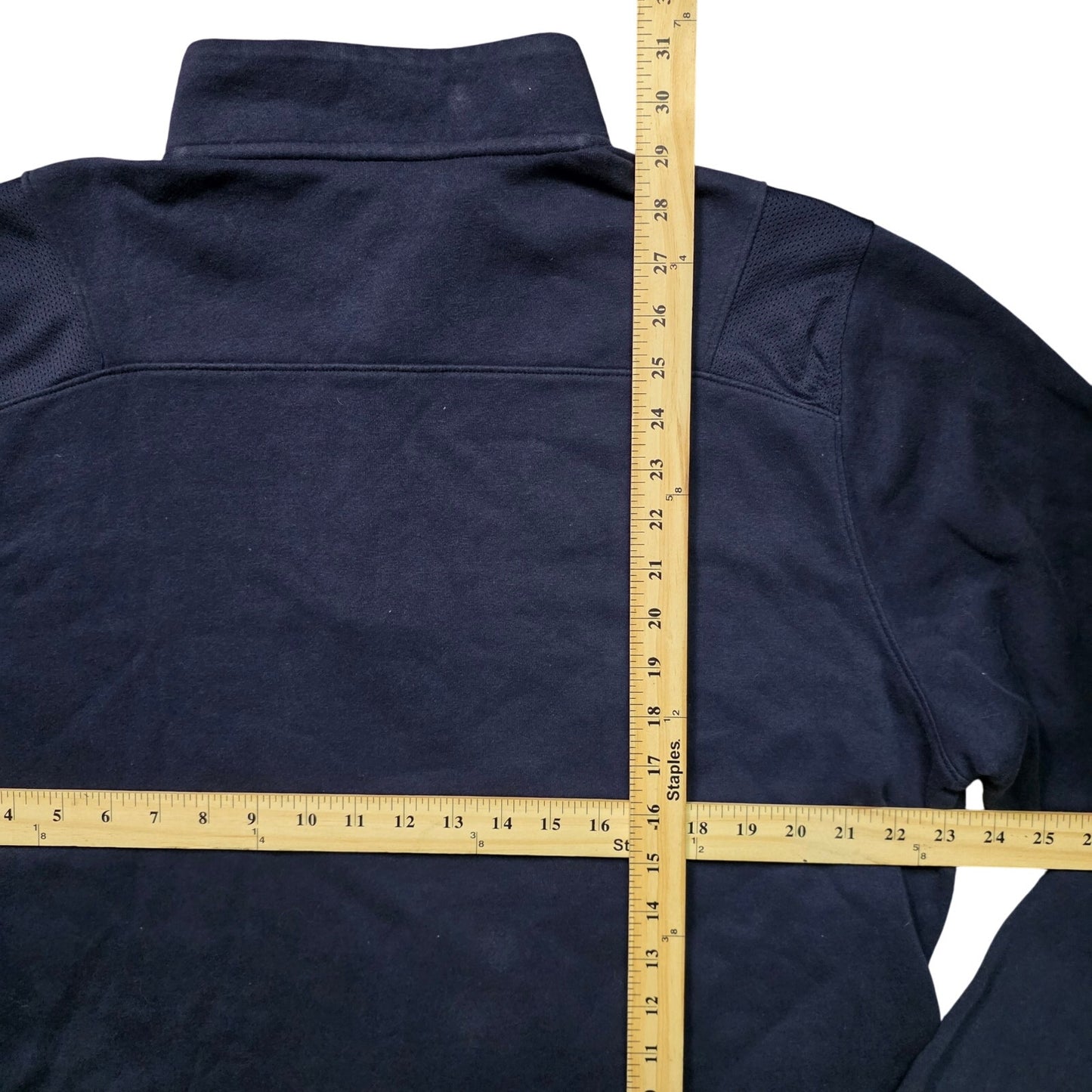 Under Armour Command 1/4 Zip Pullover Men’s XL Navy Blue Polyester