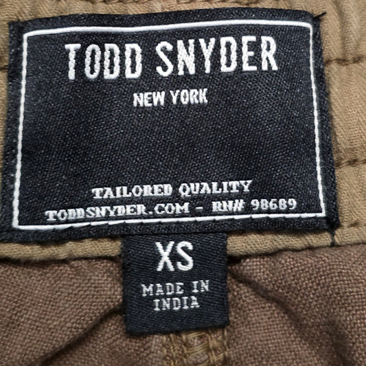 Todd Snyder Italian Linen Pants Men XS Brown Lightweight Casual