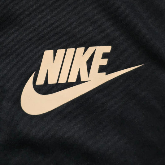 Nike Red Label Logo Zippered Y2k Warm-Up Jacket Men’s L Black Active Track