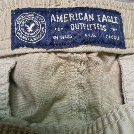 American Eagle Men's Beige Jogger Pants Size Medium