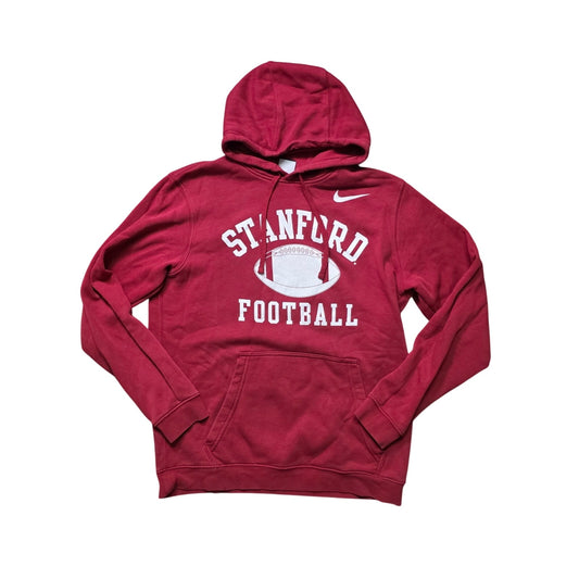 Nike Stanford Football Therma-FIT Hoodie Men L Red