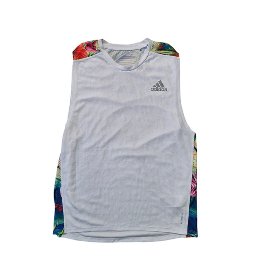 Adidas Own The Run Floral Tank Top Men’s Size Small GK697