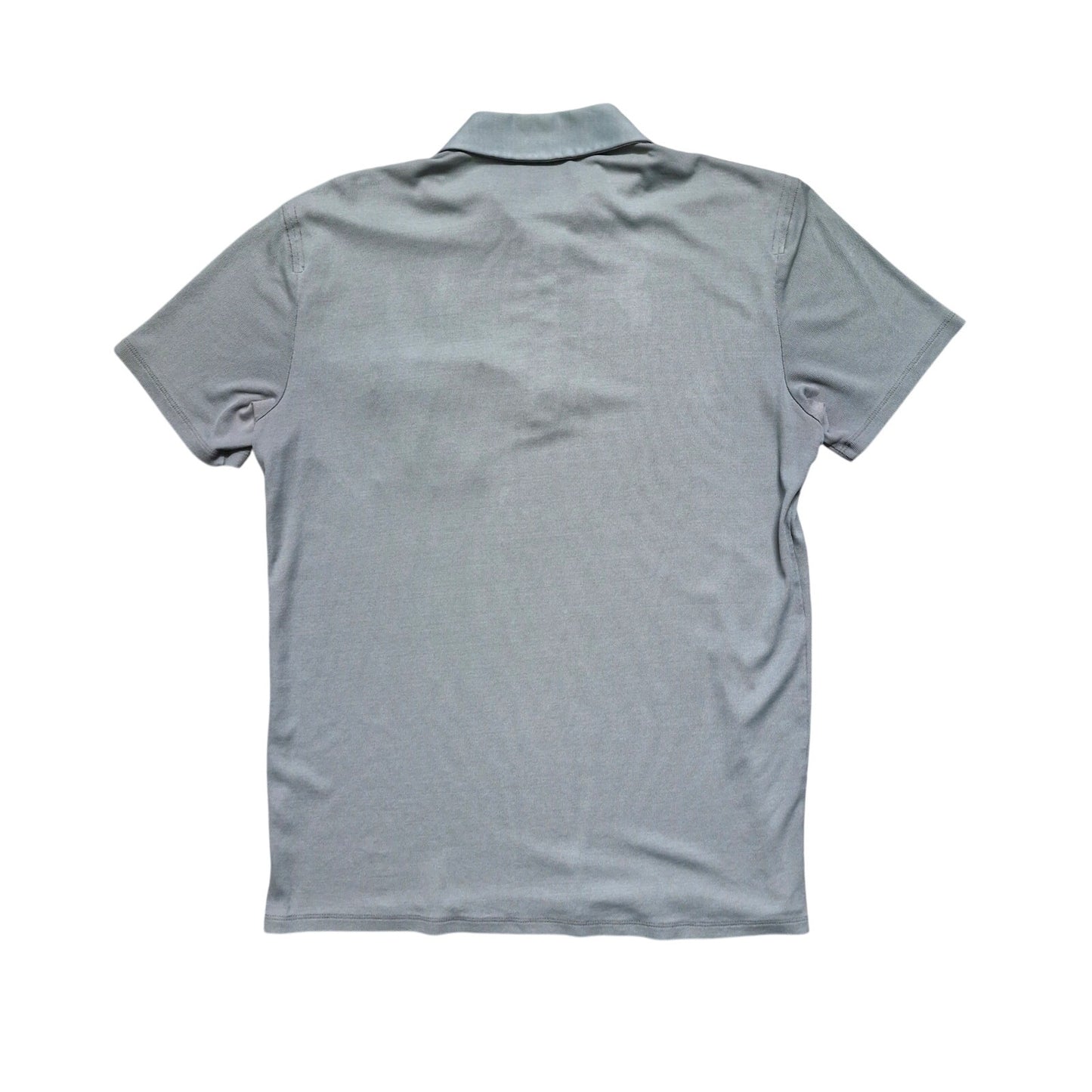 Hugo Boss Quarter-Zip Polo Shirt Men’s L Olive Slim Fit Lightweight