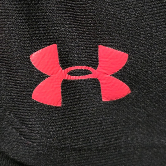 Under Armour Women’s Play Up Shorts Small Black Fluorescent Pink Colorblock