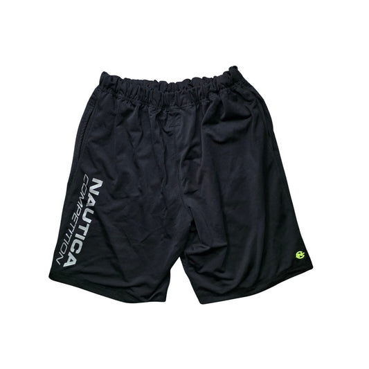Nautica Competition Athletic Shorts Men’s M Black Activewear