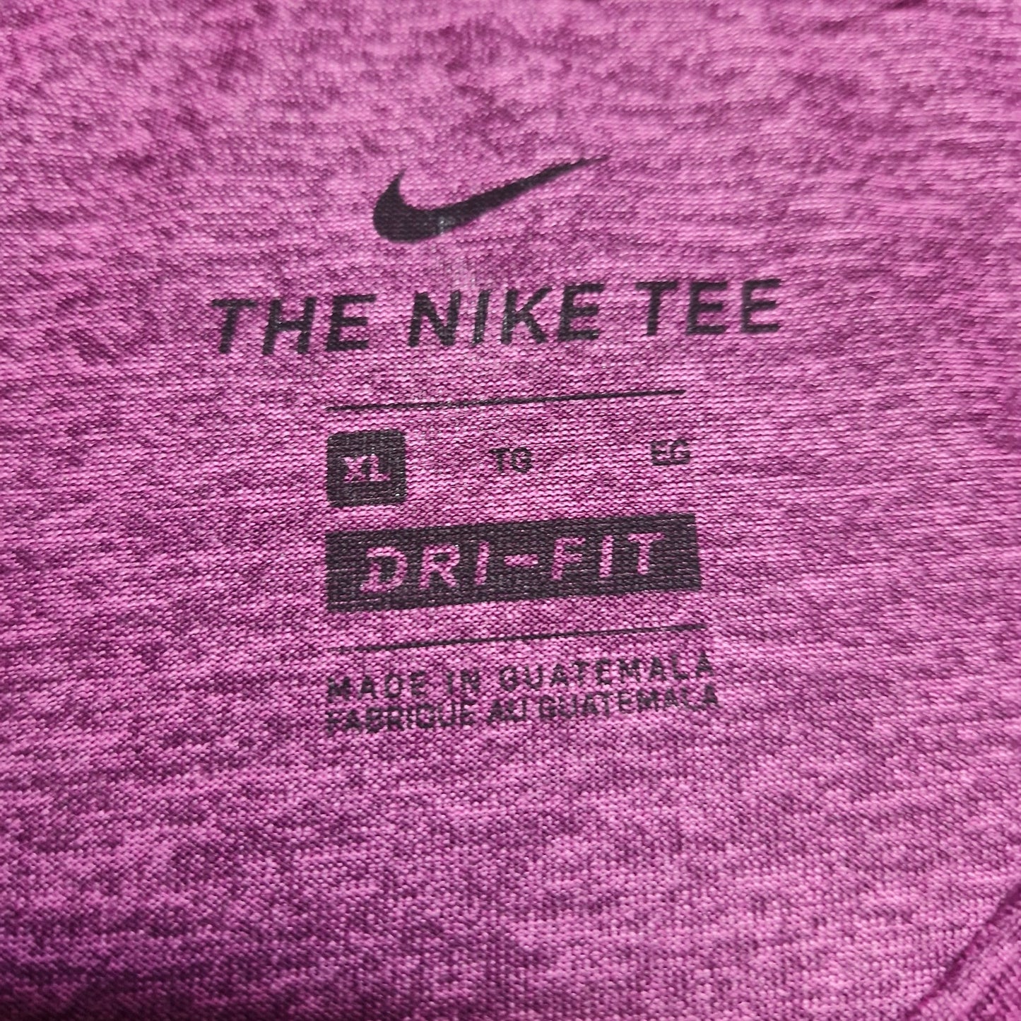 Nike Dri-Fit Men’s Purple Short Sleeve T-Shirt Size XL