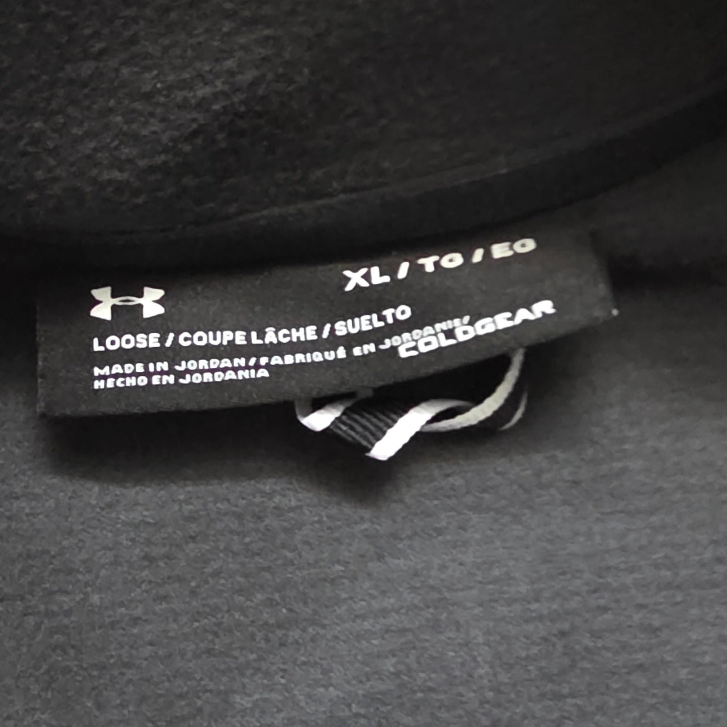 Under Armour Specialist Full Zip Vest Men’s XL Black Lightweight Loose Casual