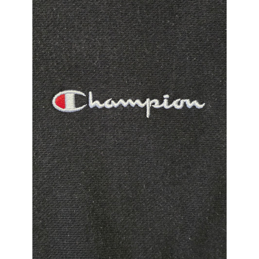 Vintage 90s Champion Reverse Weave Crewneck Sweatshirt Men’s L Gray Black