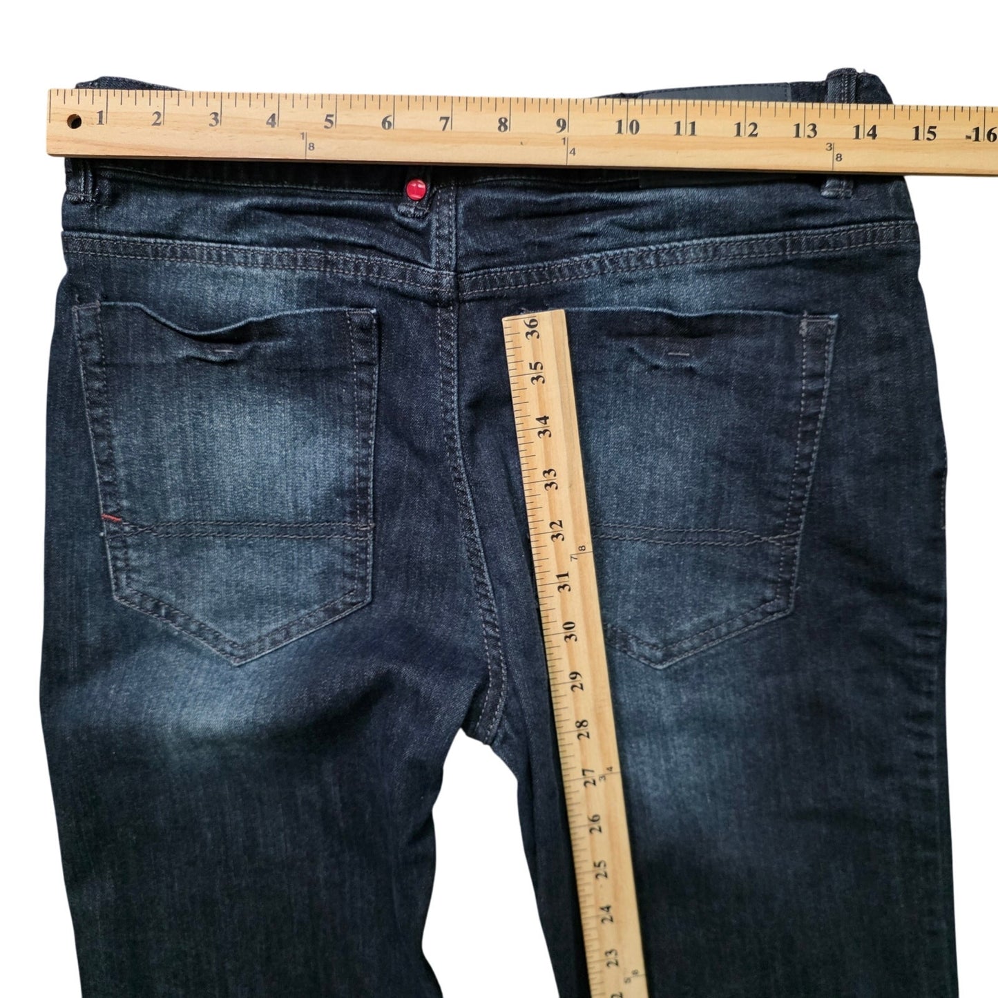 Tommy Hilfiger Kent Big Boys Regular Fit Stretch Jeans Size 20 Blue Denim Casual