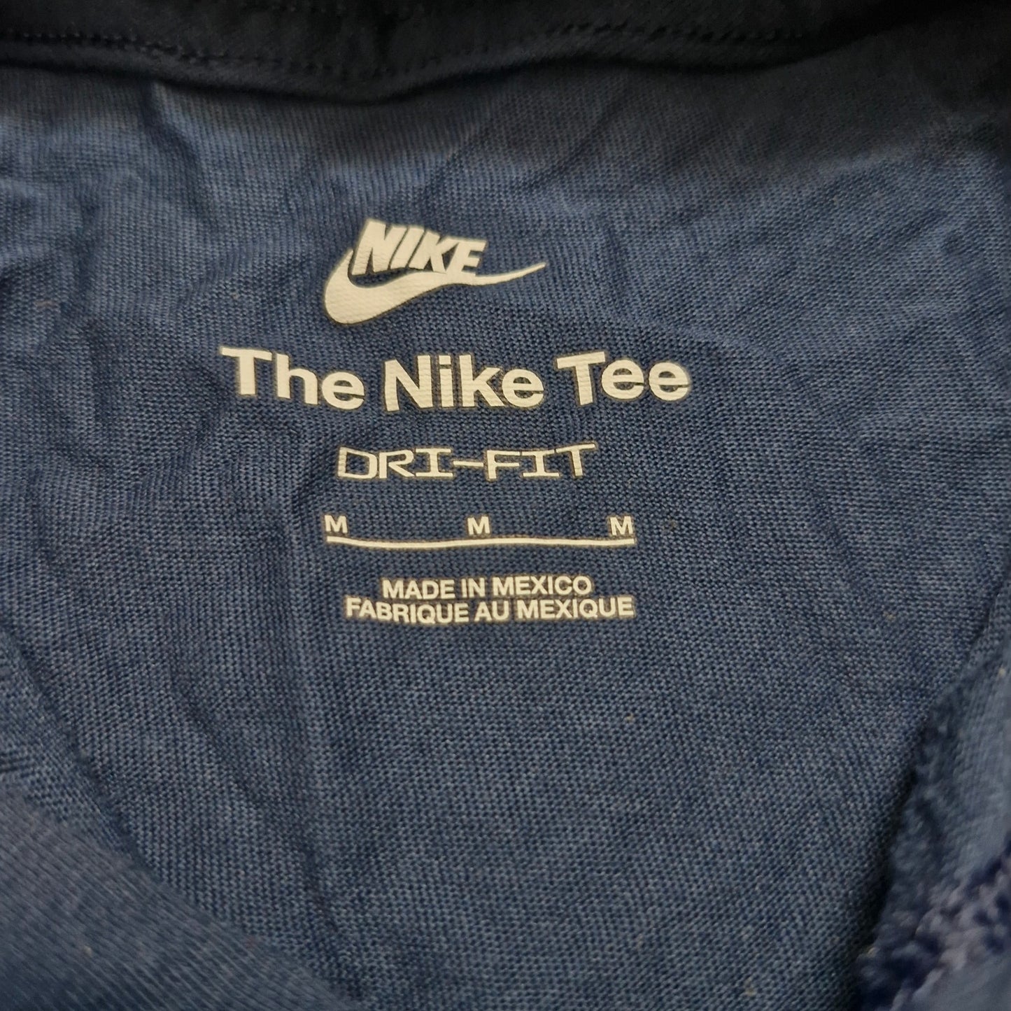 NIKE Dark Blue Training Lightweight Pullover Hoodie Men’s Size Medium