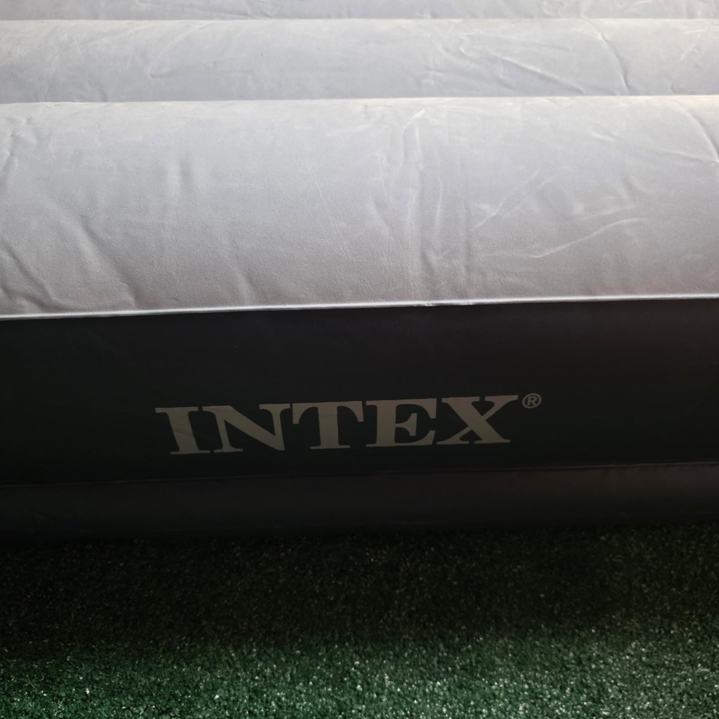 Intex Mid Rise 12" Air Mattress Twin with Internal USB Pump