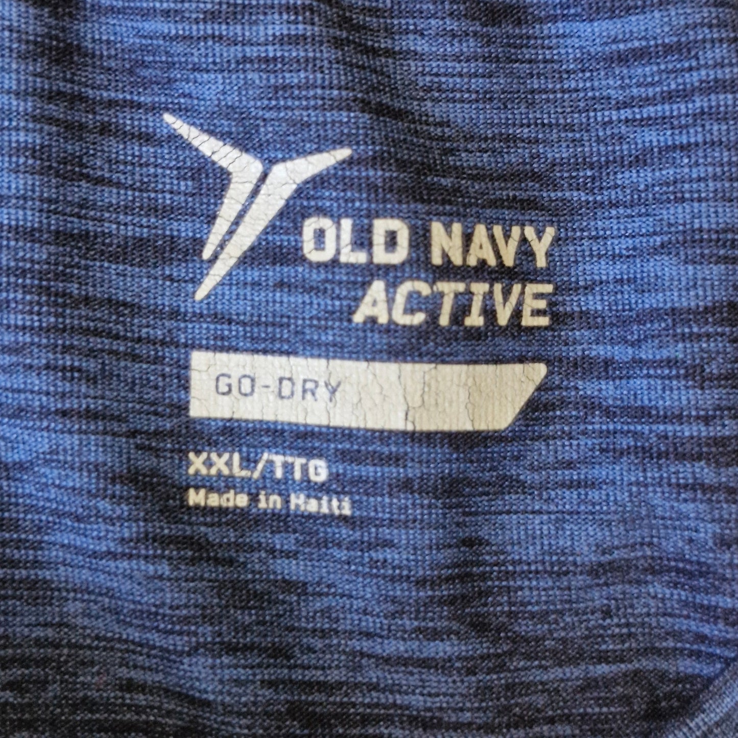 Old Navy Mens 2XL Quick‑Dry Wicking Activewear T‑Shirt Short Sleeve