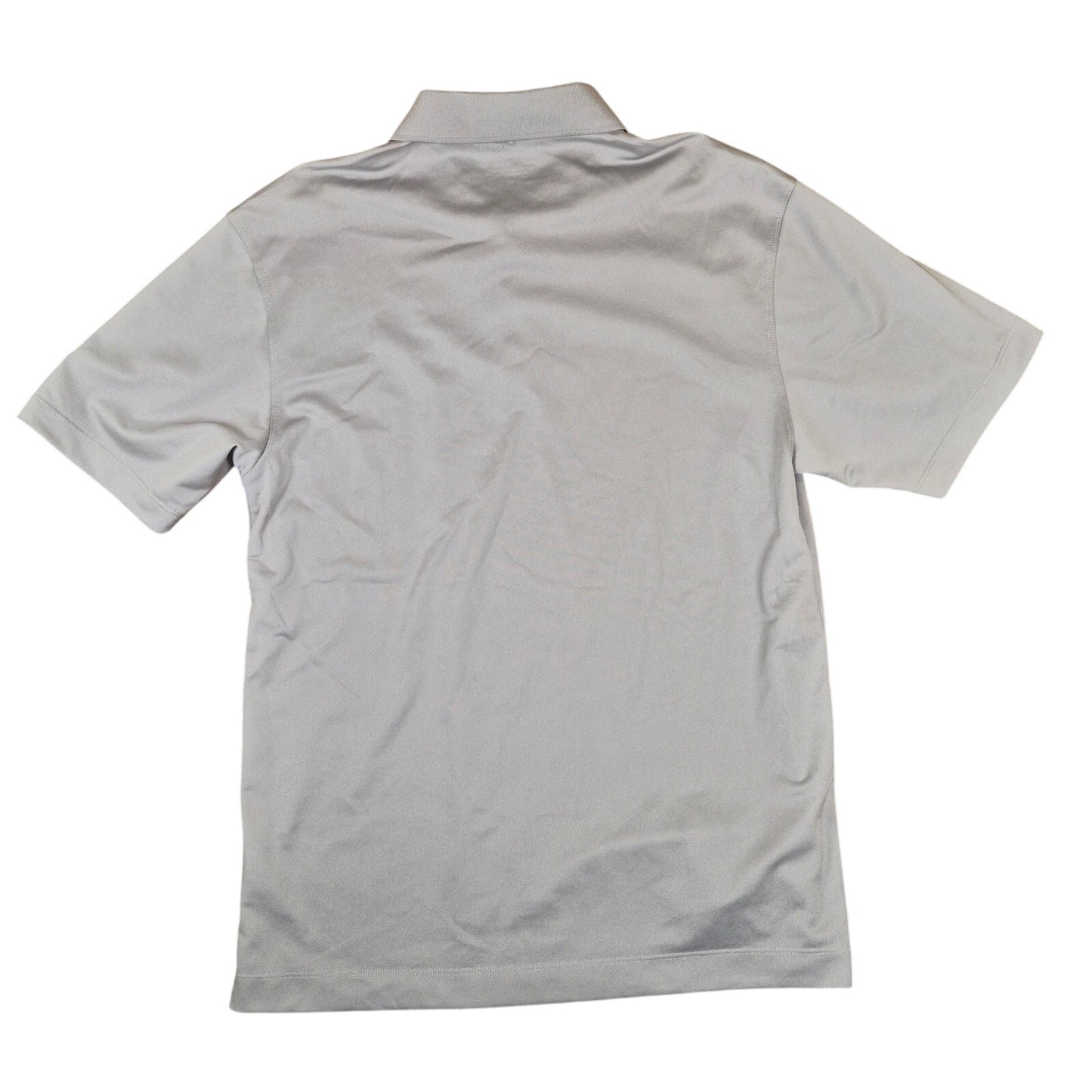 Nike Golf Tour Performance Polo Shirt Men’s Medium Gray Dri-Fit Swoosh Logo