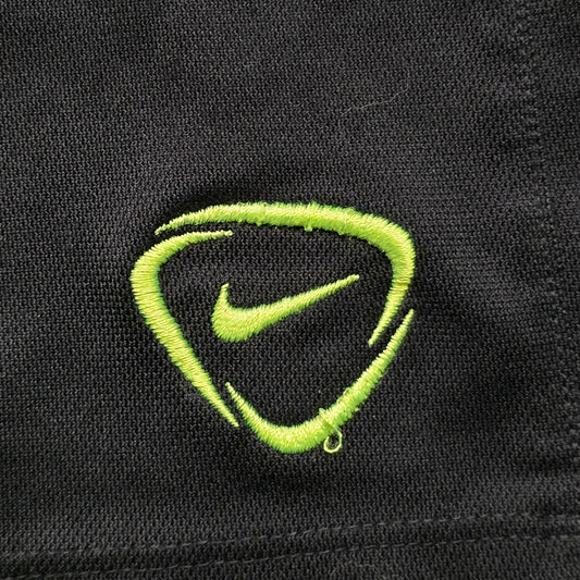 Nike Vintage Soccer Shorts Men L Satin Nylon Swoosh